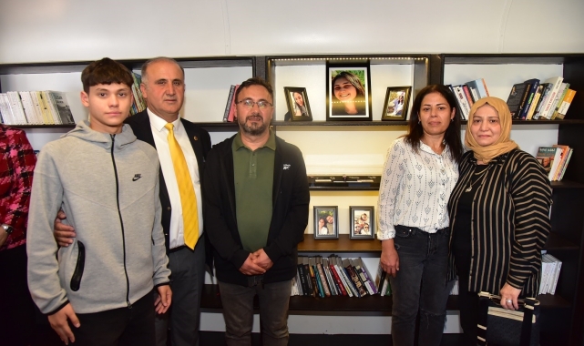 İncirliova'da Zeren Ertaş Tren Kütüphanesi açıldı