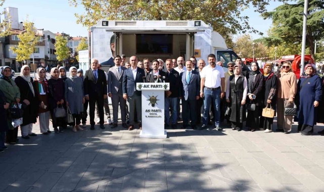 İsrail'in Filistin'e düzenlendiği soykırımın 1. yılında AK Parti Konya İl Başkanlığından tepki