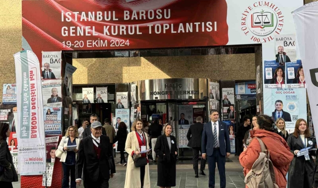 İstanbul Barosu'nda seçim heyecanı başladı
