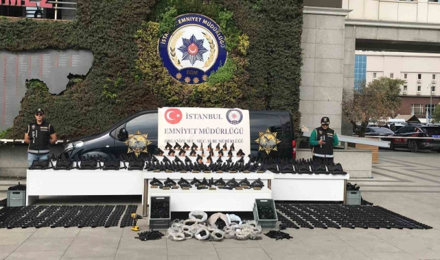 İstanbul'da kaçak silah üretilen lüks rezidansa operasyon: 9 gözaltı