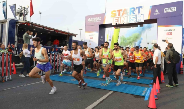 İstanbul'u Koşuyorum'un etkinliği yapıldı
