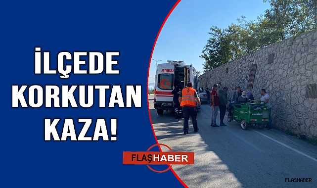 İstinat duvarına çarptı
