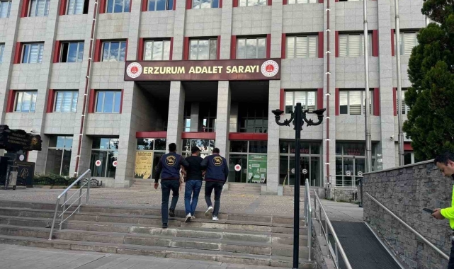 Jandarma Erzurum'da aranan 43 şahsı yakaladı