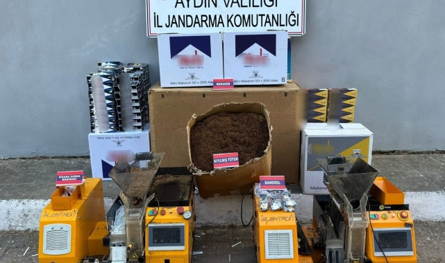 Jandarmadan 1 milyon TL'lik kaçak sigara baskını
