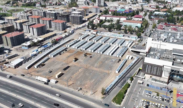 Kahramanmaraş'ın imar ve inşaası devam ediyor