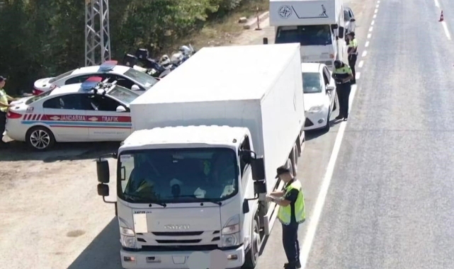 Kahramanmaraş'ta kurallara uymayan sürücülere 2 milyon lira cezai işlem uygulandı