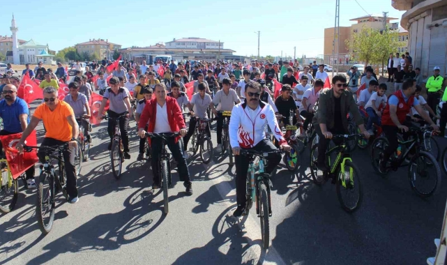 Kahta'da Avrupa Spor Haftası kapsamında bisiklet etkinliği düzenlendi