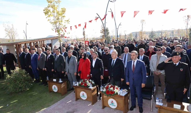 Kahveci dağı konaklamalı orman parkı muhteşem bir törenle açıldı