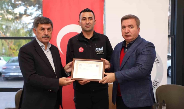 Karaman AFAD İl Müdürlüğüne atanan Çavuş'a veda