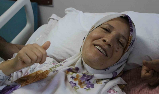 Karnı 9 aylık hamile gibiydi, içinden 10 kiloluk kitle çıktı
