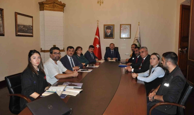 Kars'ta afet risk azaltma değerlendirme toplantısı yapıldı