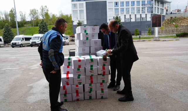 Kastamonu'da uygun şartlarda saklanmayan 100 koli ayrana el konuldu