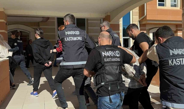Kastamonu'da uyuşturucu operasyonu: 5 kişi tutuklandı