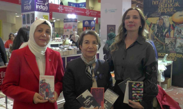 Kayserili yazarlar 7. Kitap Fuarı'nda okurlarıyla buluştu