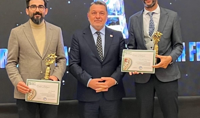 KBÜ akademisyenleri bir ödül daha aldı