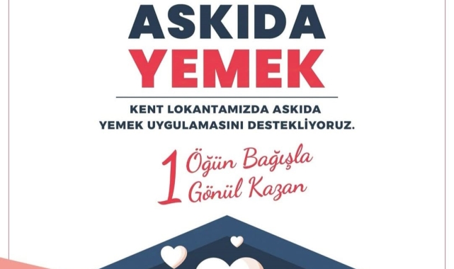 Kent Lokantası'nda 'askıda yemek' uygulaması