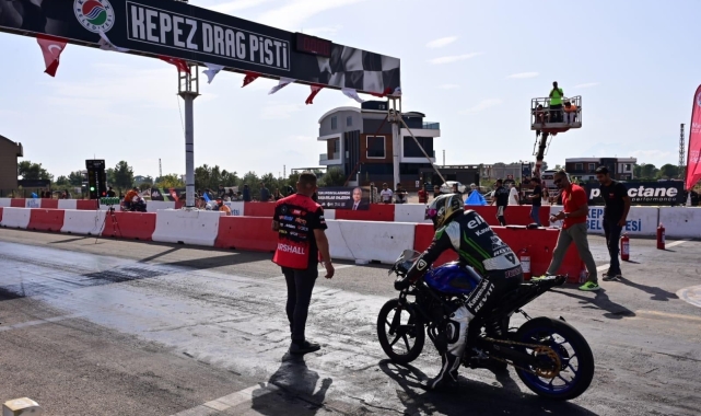 Kepez'de Motodrag heyecanı başladı