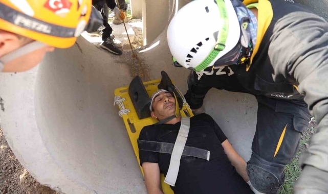 Kırıkkale'de 5.2 büyüklüğünde deprem senaryosuyla tatbikat yapıldı