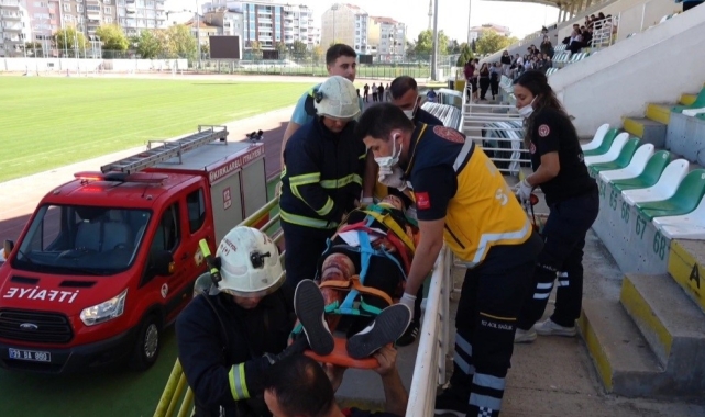 Kırklareli'nde filim sahnelerini aratmayan tatbikat