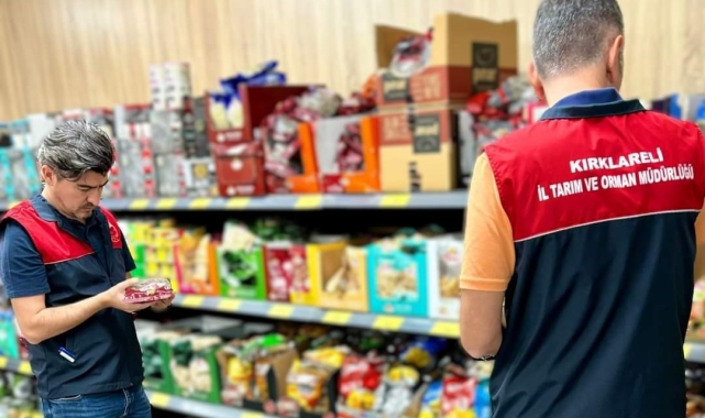 Kırklareli'nde gıda işletmeleri denetlendi