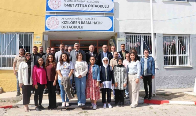 Kızılören'de eğitim durumu değerlendirildi