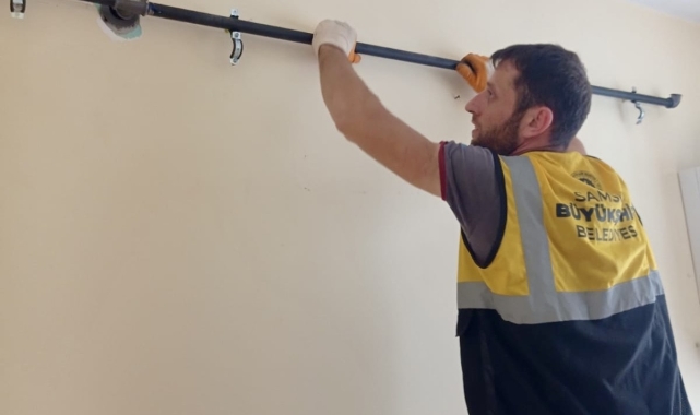Kömür yardımı alan 104 eve doğal gaz