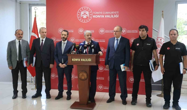 Konya'da afet risklerinin azaltılmasına yönelik çalışmalar sürüyor