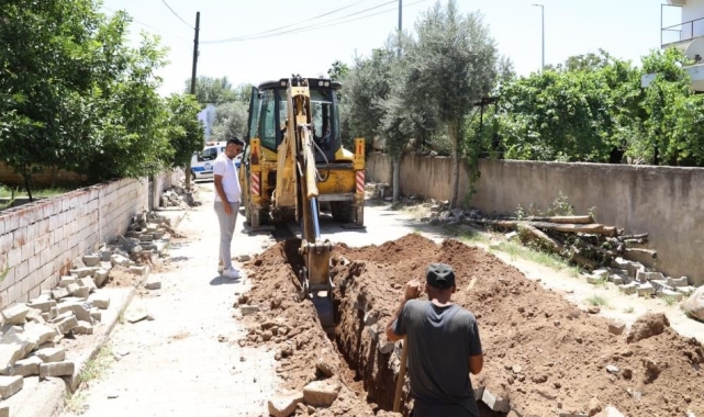Köşk'te iki mahalle daha doğalgaza kavuştu