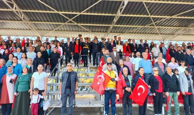 Köyceğiz'de cumhuriyetin 101. Yılı coşkuyla kutlandı