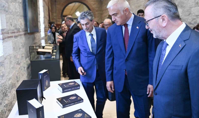 Kültür ve Turizm Bakanı Ersoy: "Künhü'l-Ahbâr, Osmanlı tarihinin birincil kaynakları arasındadır"