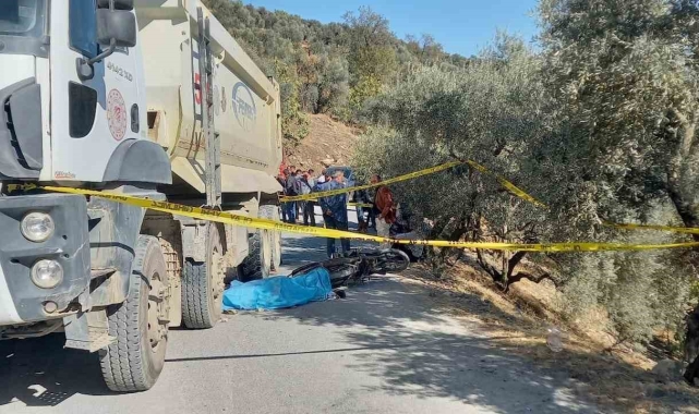 Kum kamyonunun altında kalan anneanne ve torunu hayatını kaybetti