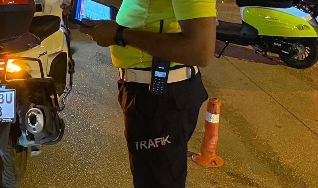 Kural ihlali yapan araç sürücülere ceza yağdı