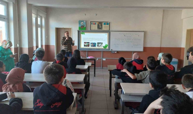 Kütahya DKMP'den okullarda eğitim çalışmaları
