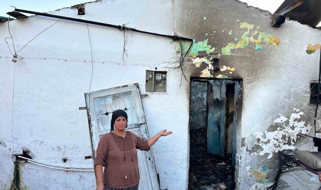 Madde bağımlısı genç ailesinin yaşadığı evi ateşe verdi