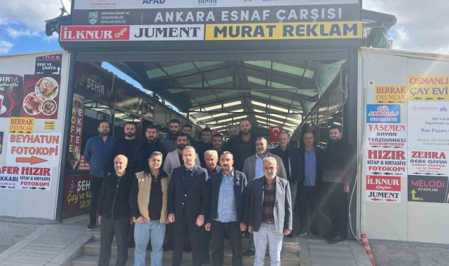 MAGİNDER'den Ankara Esnaf Çarşısı'na ziyaret