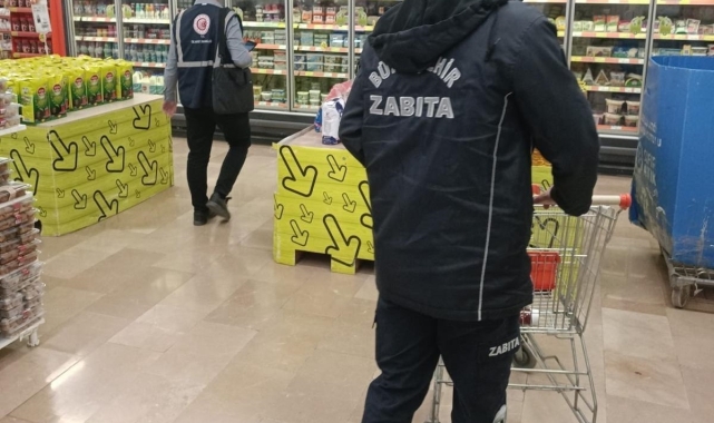 Manisa Büyükşehir Belediyesinden fiyat ve etiket denetimi