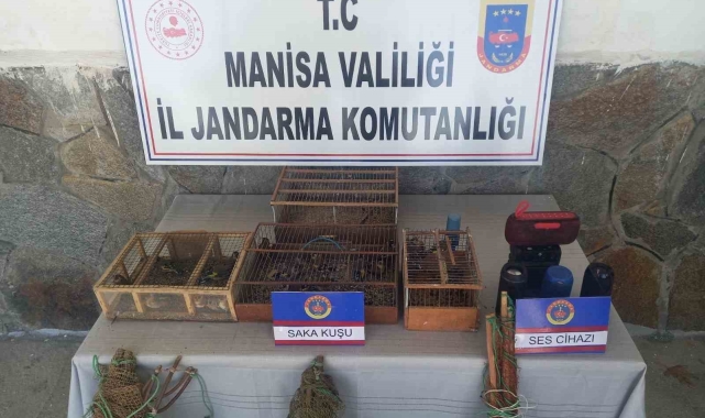 Manisa'da saka avlayan 4 şahıs suçüstü yakalandı: 229 bin TL ceza
