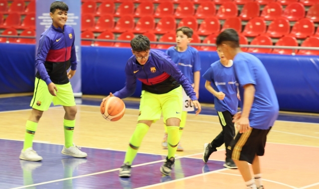 Manisa'da spor yoluyla kardeşliği pekiştirdiler