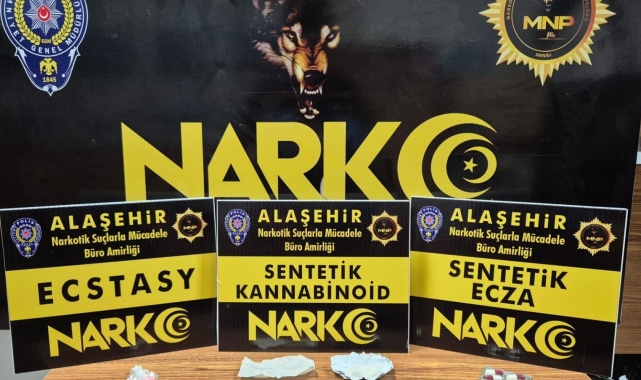 Manisa'da uyuşturucu operasyonu