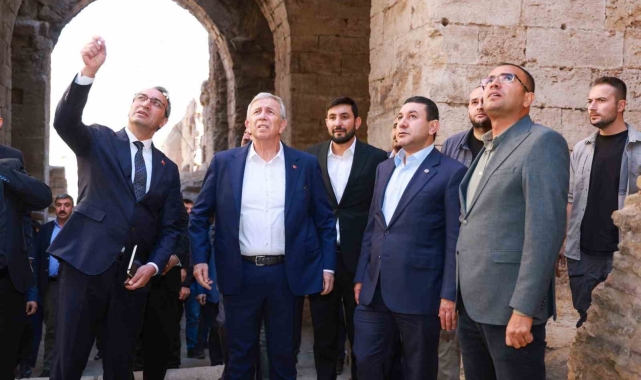 Mansur Yavaş Harran'ı gezdi