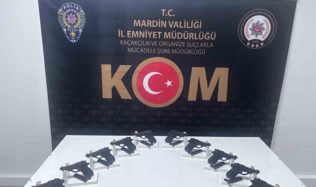 Mardin'de uyuşturucu ve silah kaçakçılığı operasyonu: 2 kişi tutuklandı