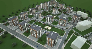 Melikgazi'de 104 daire ve 7 dükkan için kat karşılığı ihale düzenlenecek