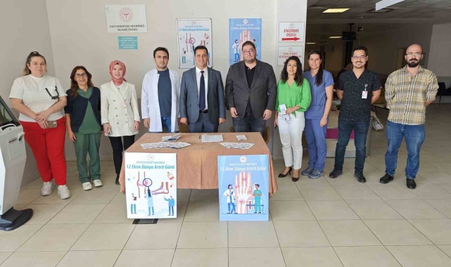Menteşe Devlet Hastanesi'nden vatandaşlara 'artrit' bilgilendirmesi