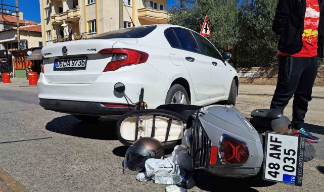 Menteşe'de trafik kazası: 1 yaralı
