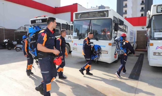 Mersin Büyükşehir Belediyesi&#039;nden deprem tatbikatı