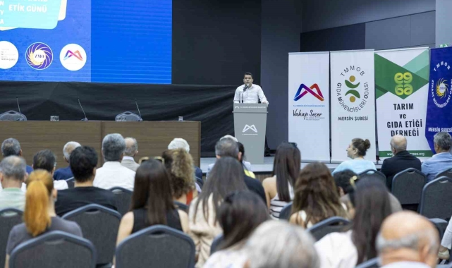 Mersin'de 'Dünya Gıda Ve Etik Günü' paneli