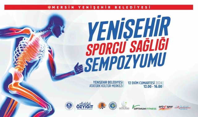 Mersin'de sporcu sağlığı sempozyumu düzenleniyor