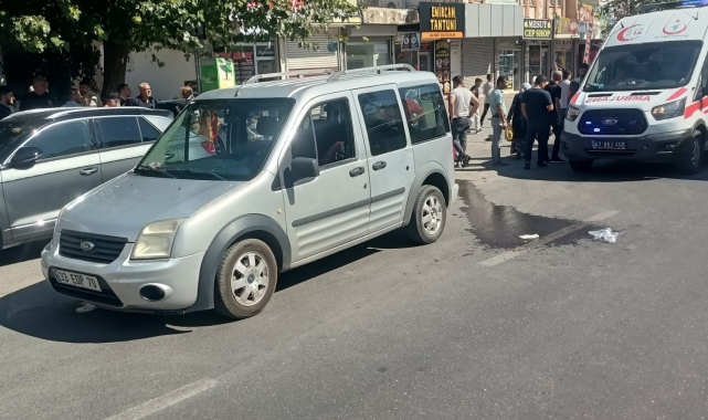 Midyat'ta kamyonetin çarptığı yaya yaralandı
