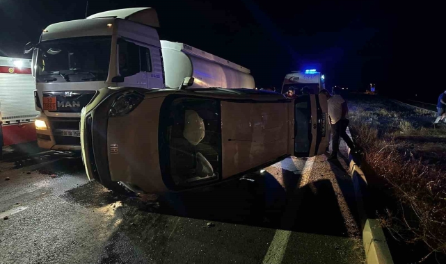 Milas'ta trafik kazası: 1 yaralı