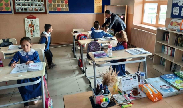 Milli Eğitim Müdürü Güney'den Uğrak İlkokulu'na ziyaret